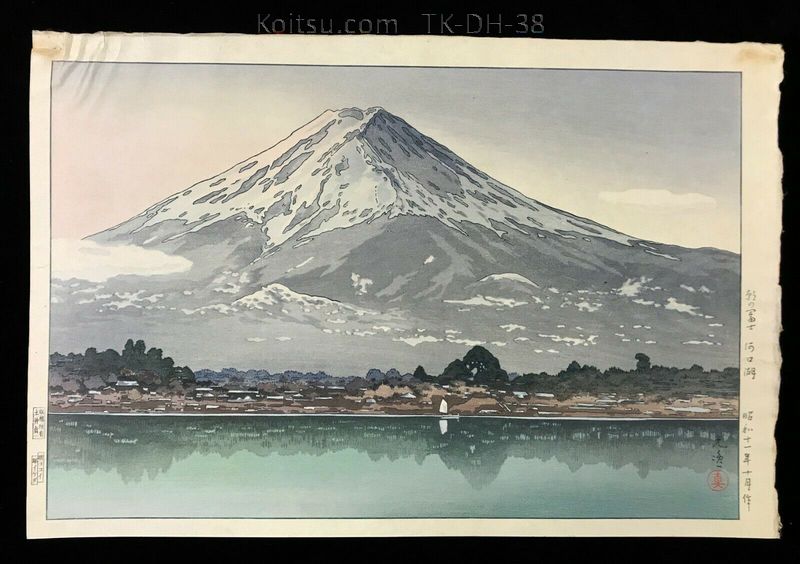 Morning Fuji, Lake Kawaguchi