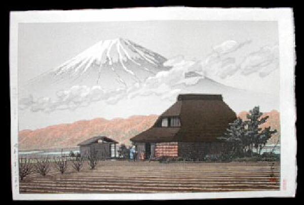 Hasui, Kawase- Mt. Fuji Seen from Narusawa
