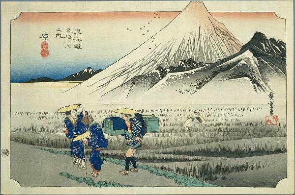 Hiroshige- 53Stations (Hoeido Tokaido)- Hara