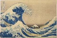 Hokusai- 36 Views of Mt Fuji -Under the Wave off the Coast of Kanagawa