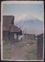 Kawase- Mount Fuji at Funatsu, Yamanishi