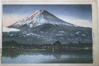 Koitsu- Fuji from Lake Yamanaka