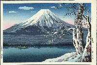 Koitsu- Lake Yamanaka in Winter
