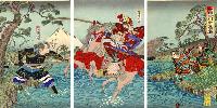 Nobukazu- Triptych- The Fuji Battle