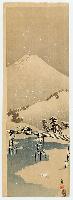 Shoson- Mt Fuji in Winter
