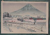 Tokuriki, Tomikichiro- Eight Views of Fuji- Skirts of Mt. Fuji