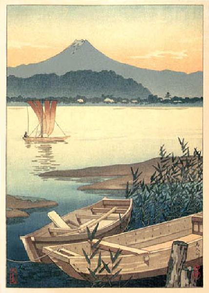 Rowboats on River
