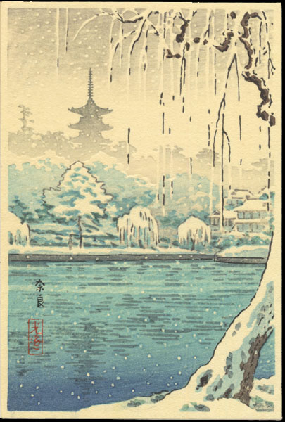Nara in the Snow