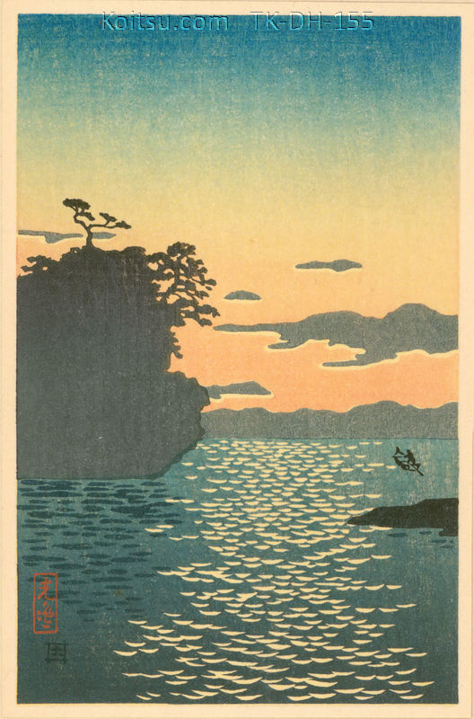 Unknown title - Fishermen at Sunset