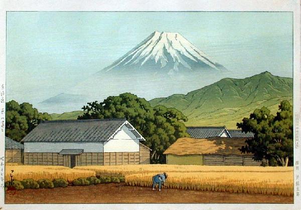 Kawase- Mt Fuji from Hara