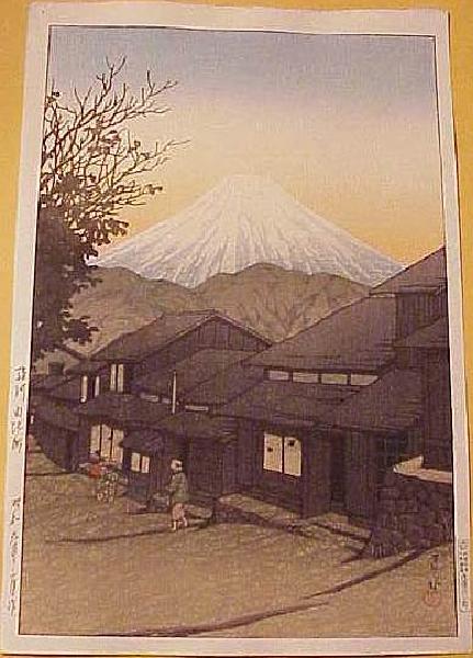 Kawase- Mt. Fuji From Yuimachi