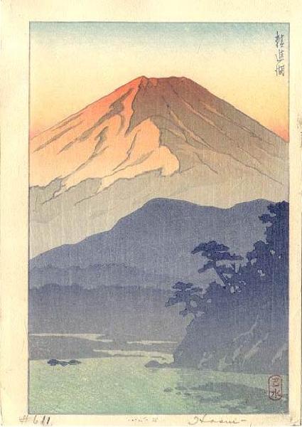 Kawase- Pastel Fuji (Postcard)