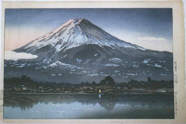 Koitsu- Fuji from Lake Yamanaka