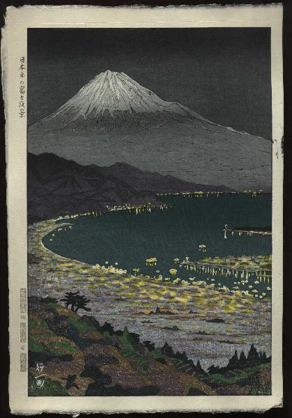 Okada, Koichi- Mt. Fuji at Night across the Japanese Plain