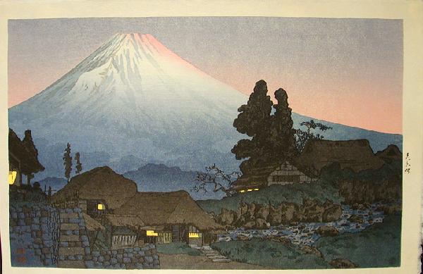 Shotei, Takahashi- Fuji From Mizukubo