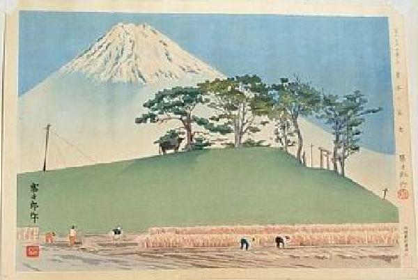 Tokuriki, Tomikichiro- Eight Views of Fuji- Harvest-Tide